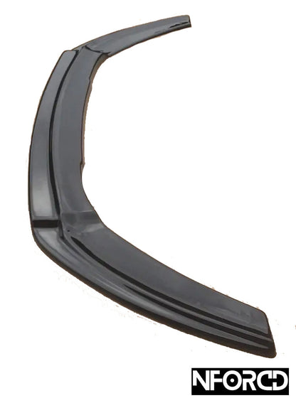 KSB Front Splitter for Ford Fiesta ST MK7.5 (ST180) Facelift  Gloss Black ABS Front Lip Spoiler with Fittings  UK Made