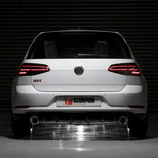Scorpion Exhausts - VW Golf Mk7.5 GTi (GPF Model Inc TCR / Performance Pack) - GPF Back Exhaust (Multiple Options)