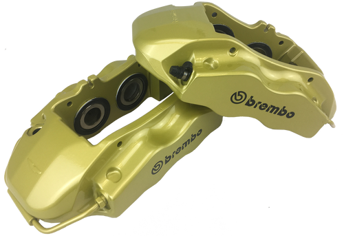 Vagbremtechnic Front Caliper Upgrade Kit with 4 Piston Brembo Calipers - M3 E46