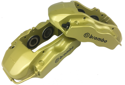 Vagbremtechnic Front Caliper Upgrade Kit with 4 Piston Brembo Calipers - M3 E46