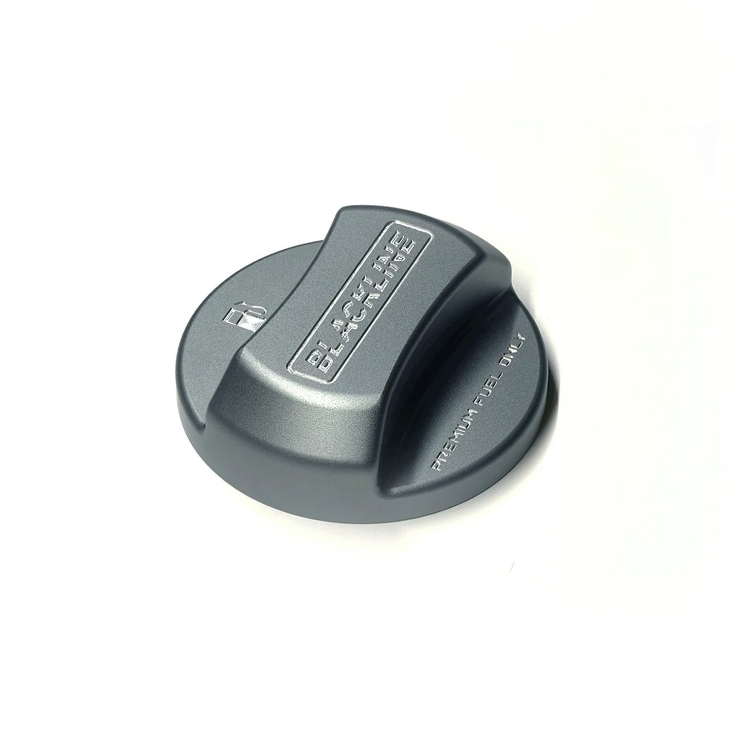 GoldenWrench BMW BLACKLINE "Premium Fuel Only" Performance Fuel Cap Cover for BMW (2010+)