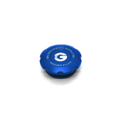 GoldenWrench BMW F Series M Car BLACKLINE Billet Washer Fluid Cap (F87/F80/F82/F83/F22/F30/F32)