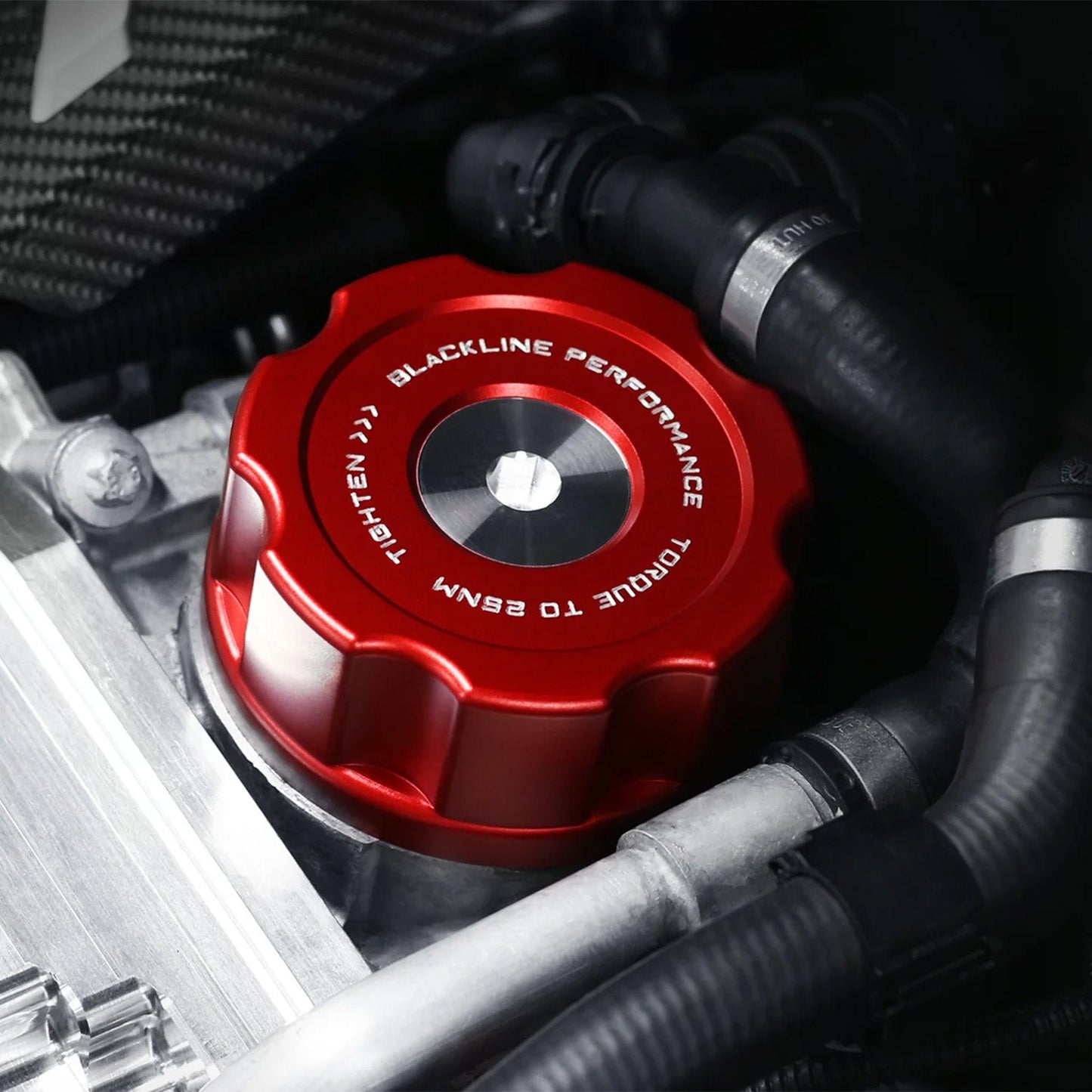 GoldenWrench BMW F Series BLACKLINE Performance Oil Filter Housing Cap