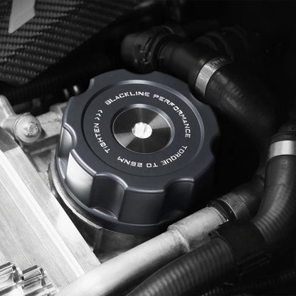 GoldenWrench BMW F Series BLACKLINE Performance Oil Filter Housing Cap