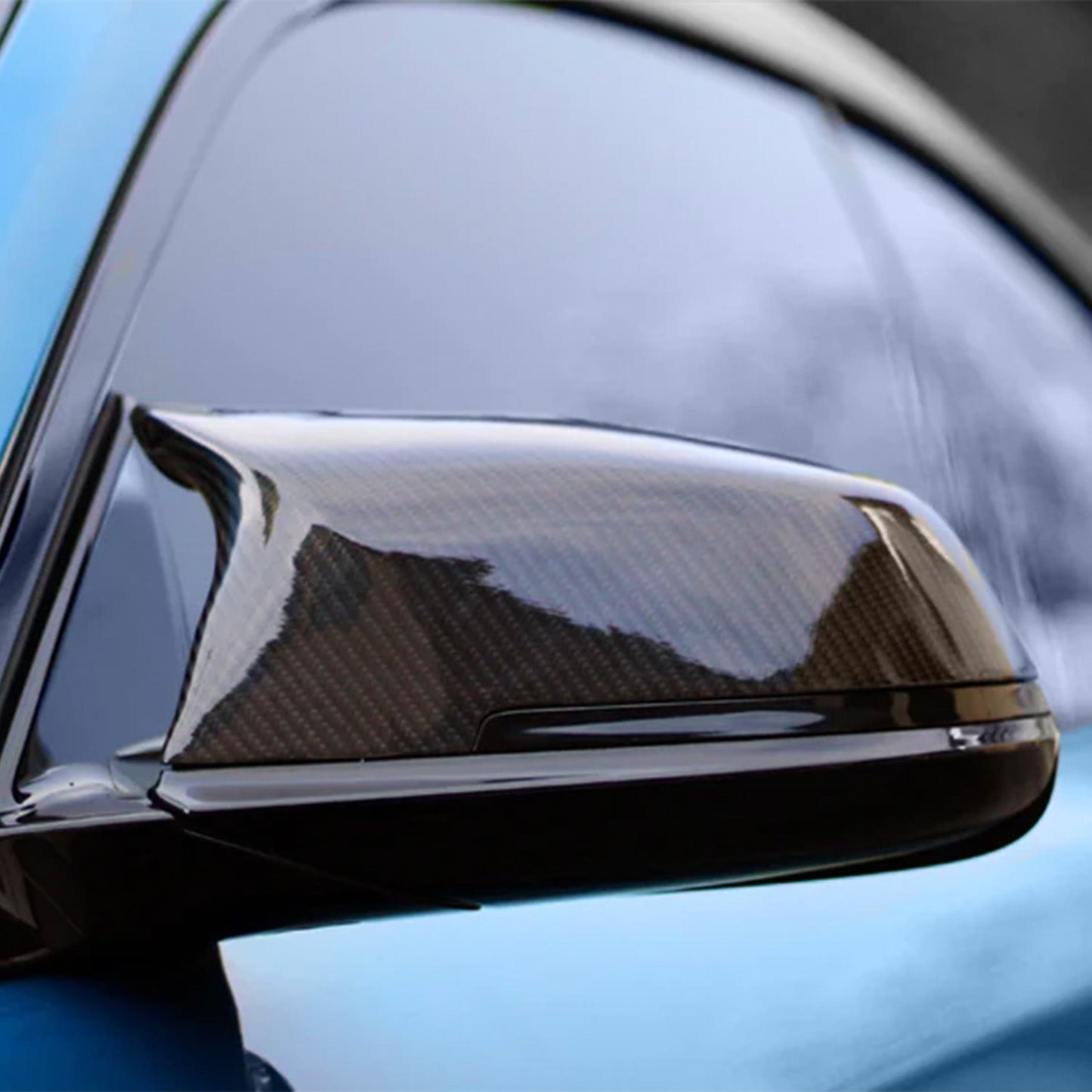 GoldenWrench BMW F Series Mirror Indicator Overlay Kit