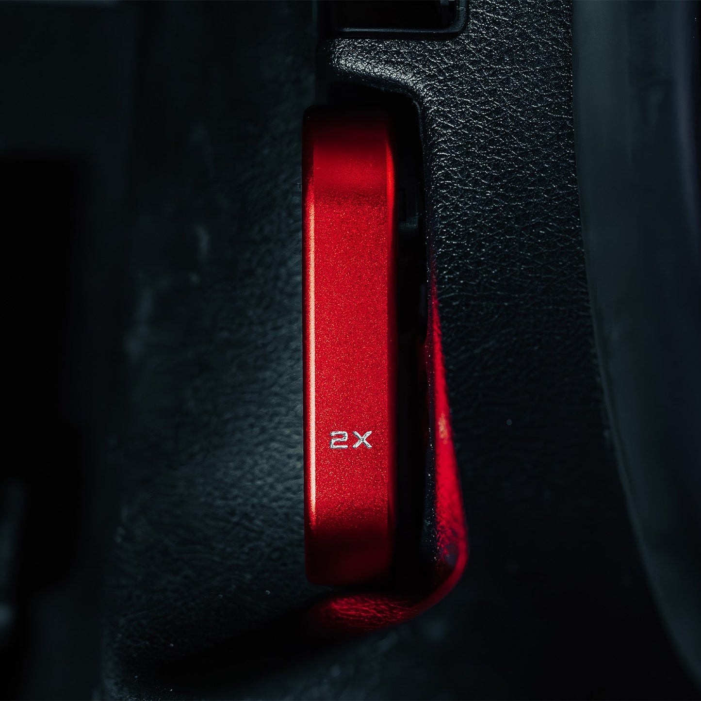 GoldenWrench BMW F Series Bonnet Hood Latch Handle In Red