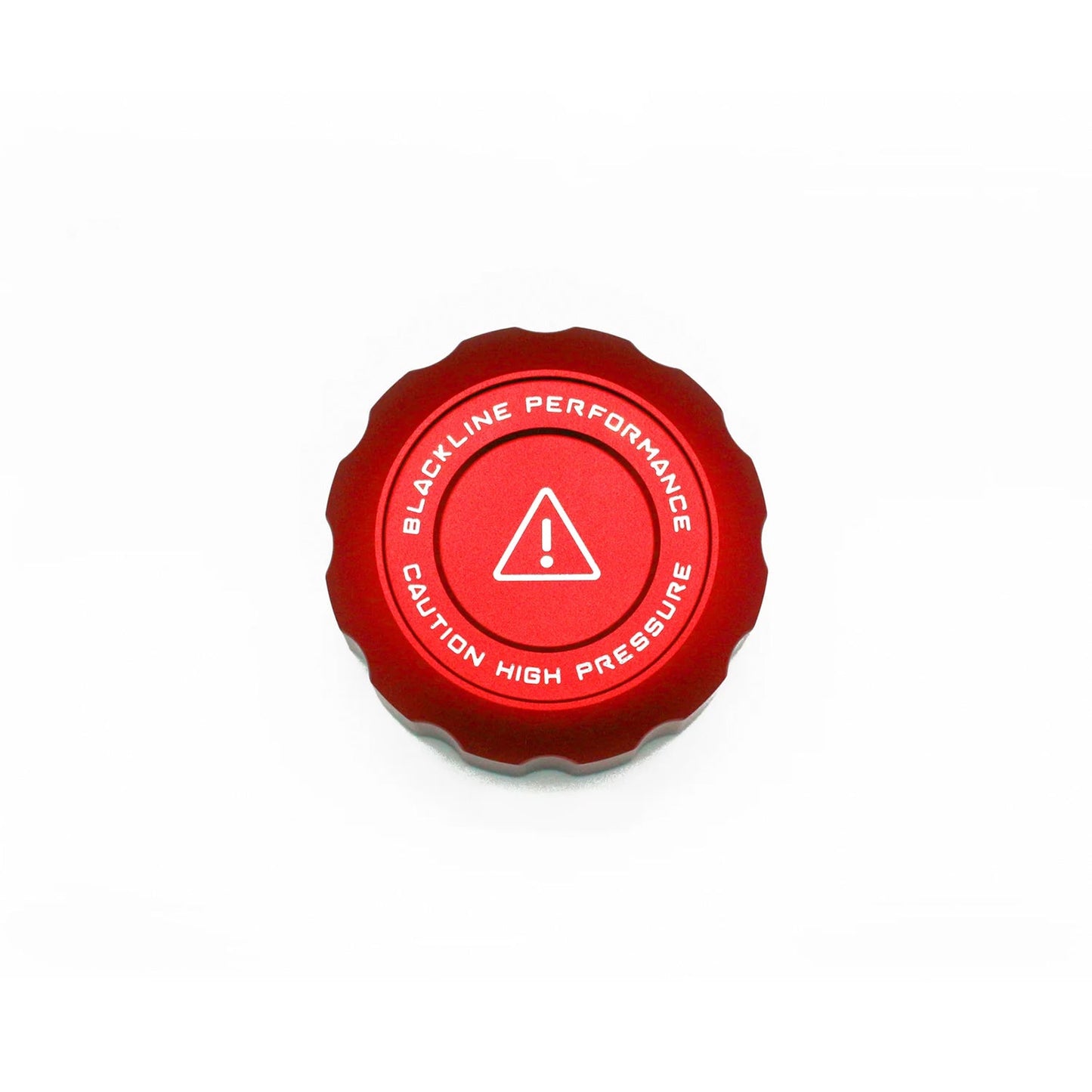 GoldenWrench Toyota GR Supra BLACKLINE Performance Coolant Cap Cover Set In Red (A90 2020+)