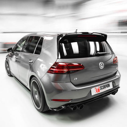 Scorpion Exhausts - VW Golf R MK7.5 Facelift GPF & Non GPF Modelscat/gpf back Exhaust (Multiple Options)
