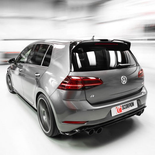 Scorpion Exhausts - VW Golf R MK7.5 Facelift GPF & Non GPF Modelscat/gpf back Exhaust (Multiple Options)