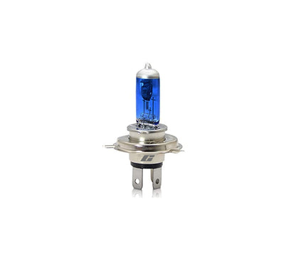 IllumiNite H4 Ice White Headlight Bulb Upgrade – Dipped & Main Beam 6500K (472	| P43t)