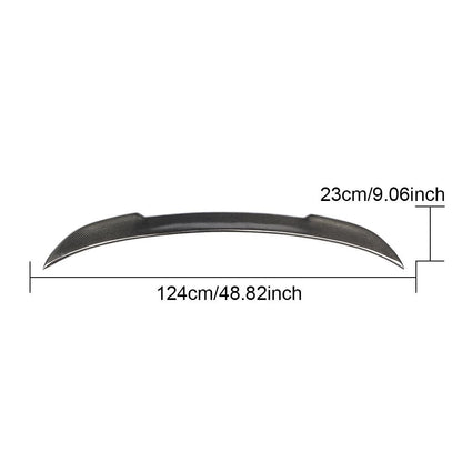 Carbon Fibre Rear Boot/Trunk Lip Spoiler for BMW 2 Series F22 F23 & F87 M2/M2 Competition (20142019)  Gloss 3x3 Twill, OEM-Fit, No-Drill Installation