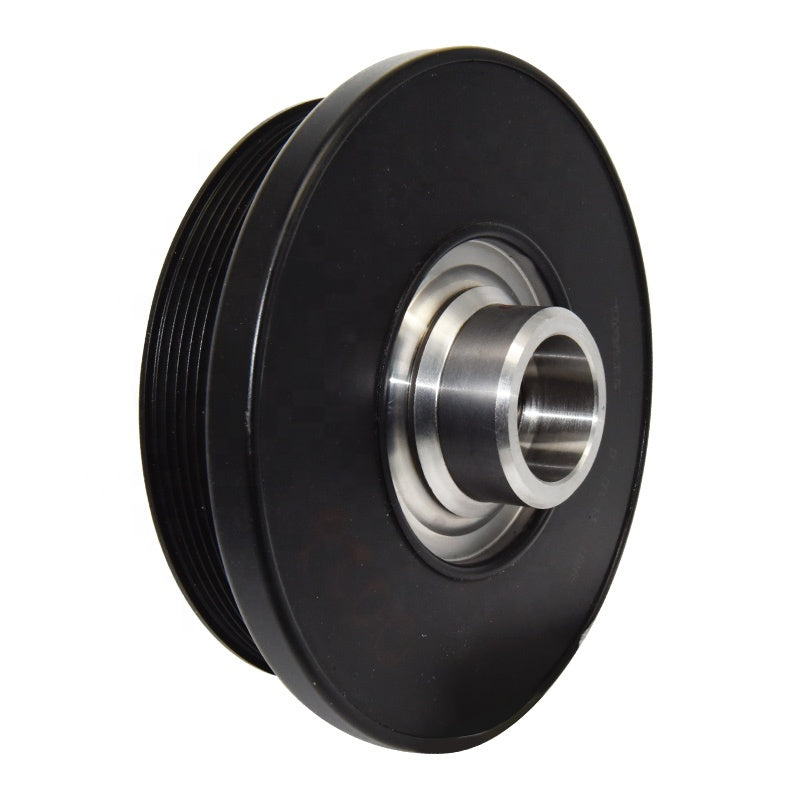 Genuine BMW Belt Vibration Damper / Harmonic Balancer - OEM 11237800026 for E70 E71 F01 F02 F07 F10 F11 Diesel N57 (525d 530d 535d 730d 740d X5 40d X6 40d)