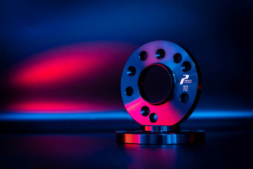 PerfCo BMW 16mm Hubcentric Wheel Spacers with Bolts (Pair) | 5x120 PCD, 72.6 CB, Black | Rim Spacers for Flush Fit, Offset/ET Correction, Track Widening | Fits F-Series 1 2 3 4 5 6 7, M2 M3 M4, X3 X4