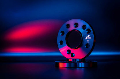 PerfCo BMW 16mm Hubcentric Wheel Spacers with Bolts (Pair) | 5x120 PCD, 72.6 CB, Black | Rim Spacers for Flush Fit, Offset/ET Correction, Track Widening | Fits F-Series 1 2 3 4 5 6 7, M2 M3 M4, X3 X4