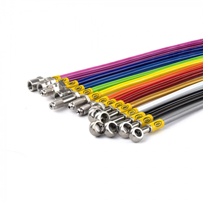 HEL Performance Stainless Steel Braided Brake Lines Kit for Mazda MX-5 (MX5) NB 1.6 1998-2005, Front & Rear - MAZ-4-096