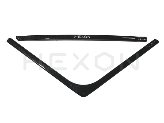 Hexon Pre-Preg Carbon Fibre Engine Strut Brace for BMW G80 G82 M3 & M4 (2021+) - Autoclave-Cured, OEM Fit, Lightweight G8X Strut Tower Brace