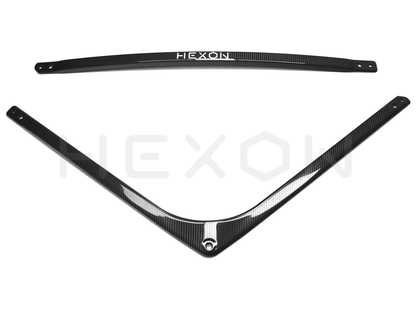 Hexon Pre-Preg Carbon Fibre Engine Strut Brace for BMW G80 G82 M3 & M4 (2021+) - Autoclave-Cured, OEM Fit, Lightweight G8X Strut Tower Brace
