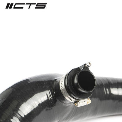 CTS Turbo N55 Turbo Inlet Pipe / Intake Elbow 3.35in High-Flow – BMW F2X F3X (F20 F21 F22 F23 F30 F31 F32 F33 F36) M135i M235i M2 335i 435i – Compressor Inlet Upgrade, CNC Billet, Direct Fit