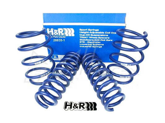 H&R Sport Lowering Coil Springs for BMW 1 Series F20 F21 xDrive AWD & 2 Series F22 F23 Coupe/Convertible (F2x) – 15/30mm Drop – Fits 118d 120d 218i 218d 220i 220d 228i 230i M235i M240i – Suspension Upgrade – TUV Approved – 28896-2