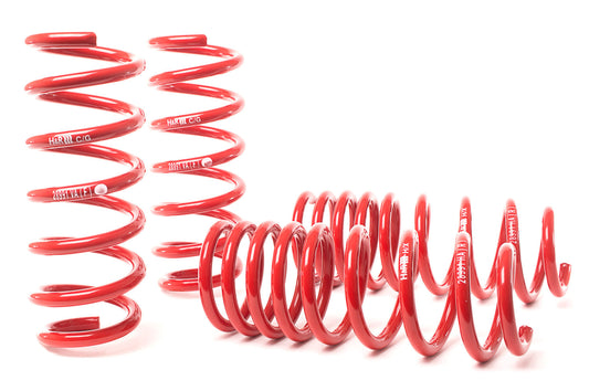 H&R Lowering Springs Kit for BMW F30 F32 F36 F82 (RWD)  35mm & 40-45mm Drop  Fits 3 & 4 Series inc. 335i 340i 430i 440i M4  Front & Rear  TUV Approved  Part 28877-2