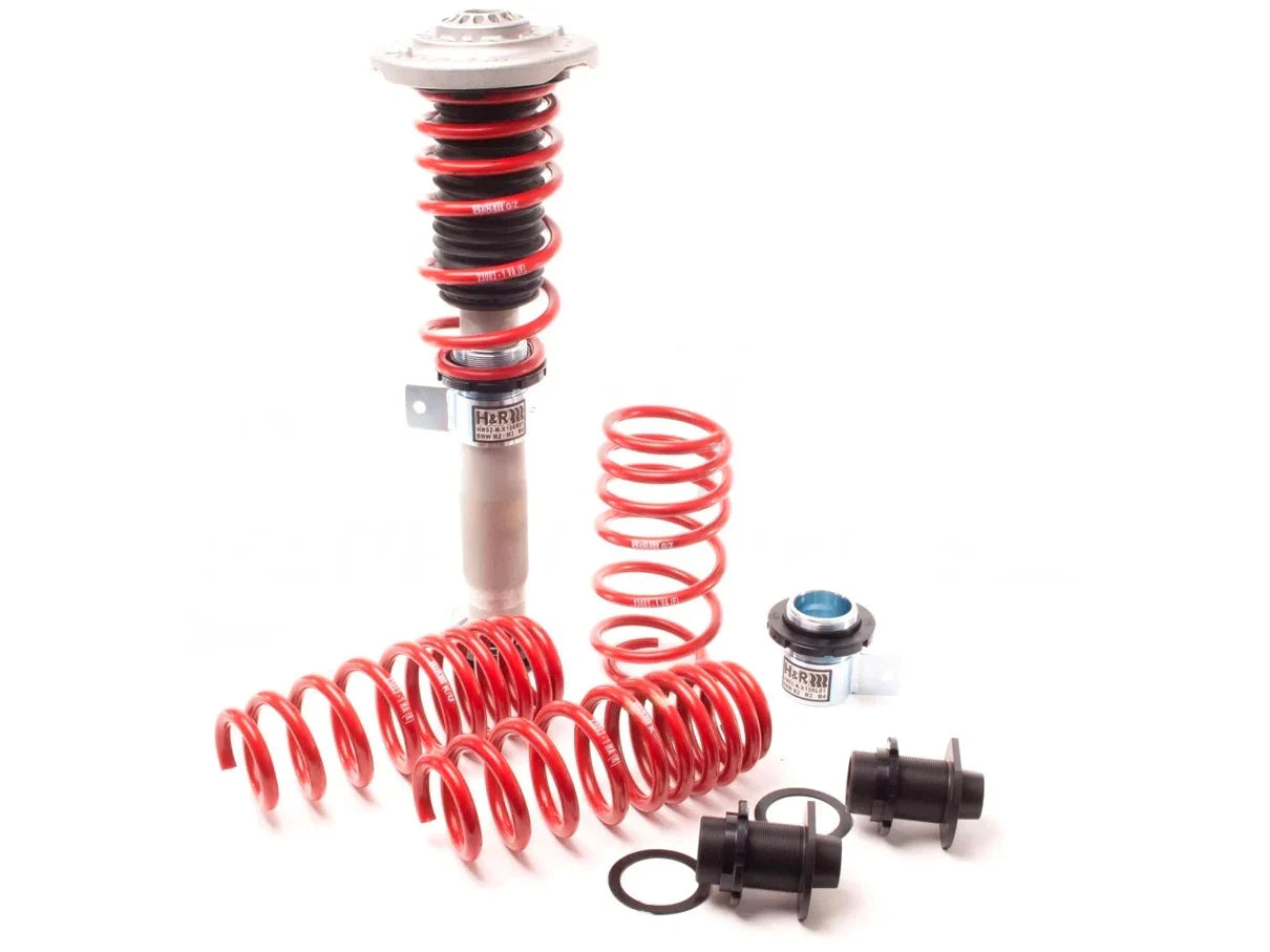 H&R Adjustable Lowering Springs HAS Kit for BMW M2 M3 M4 (F87 F80 F82) - Front 20-45mm / Rear 5-40mm - Adaptive M Compatible - TUV Approved - 23003-1