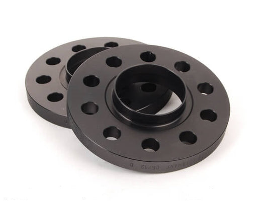 H&R TRAK+ 12mm Hubcentric Alloy Wheel/Rim Spacers Pair - Black - BMW X5 X5M X6 X6M (F15 F85 F16 F86) - 5x120 PCD, 74.1mm CB - Flush Fit Stance/Track Widening, ET Offset Correction - TUV Approved - Made in Germany - B2475741