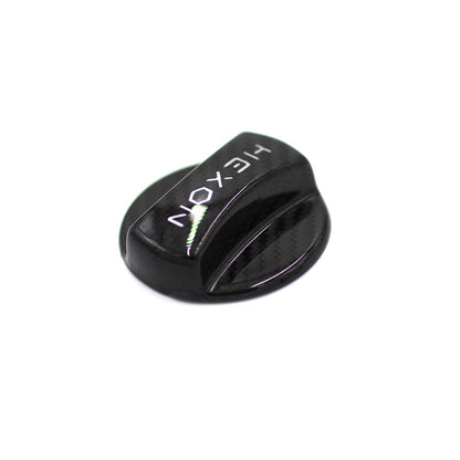 Hexon BMW Carbon Fibre/Fiber Fuel Door Cover (2010+) - Prepreg Gloss Dry Carbon Petrol Flap Trim, Gas Cap Cover, Fuel Filler Cap/Lid/Hatch Overlay Skin - OEM-Style Upgrade, Easy Install