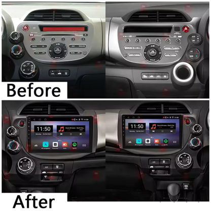 Honda Fit 2 GE Jazz Apple Carplay / Android Auto 10" Stereo Upgrade 2007-2014