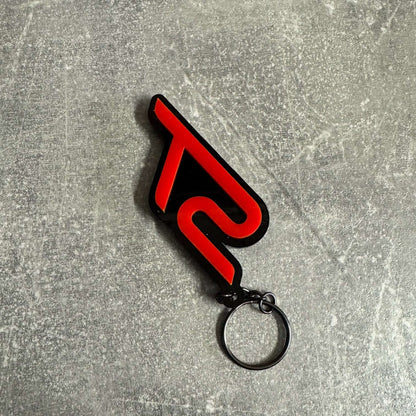 4D ST Logo Keychain for Ford – Gloss Black with Custom Colour Options | CEUK