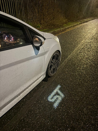 Ford Fiesta MK7 / MK7.5 - ST Logo Projector Puddle Light Replacement Units (Multiple Colours) 2013-2017