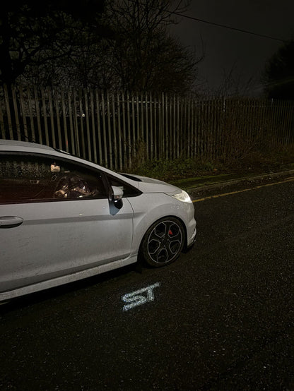 Ford Fiesta MK7 / MK7.5 - ST Logo Projector Puddle Light Replacement Units (Multiple Colours) 2013-2017