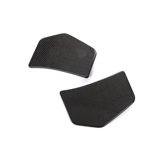 Audi TT RS Mk3 8S Quattro 2015–2018 Carbon Fibre Rear Bumper Extensions, Corner Lips & Spats – CT Carbon Gloss Rear Skirt/Valance Extension Apron Add-On Diffuser Corner Trims / Bumper Corners (Pair)