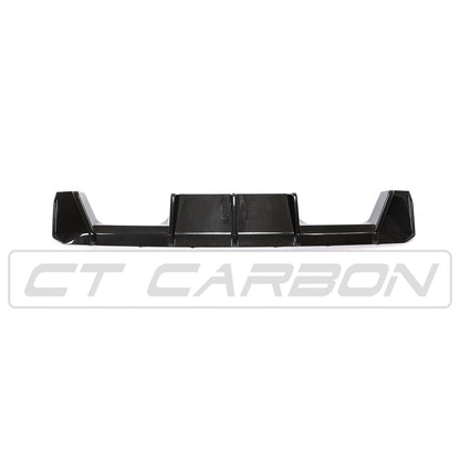 CT Carbon Rear Diffuser/Valance for BMW M3/M4 G80 G82 G83 (2021+) – M Performance/MP Style Carbon Fibre Lower Bumper Insert, Rear Splitter/Skirt, Quad Exhaust Surround – G8X OEM+ Upgrade