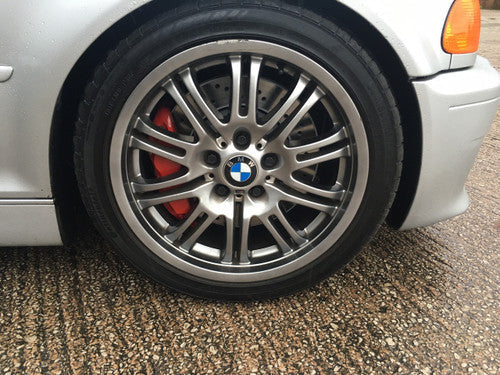 Vagbremtechnic Front Caliper Upgrade Kit with 4 Piston Brembo Calipers - M3 E46