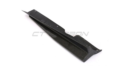 AUDI TT RS (TTRS) MK3 8S QUATTRO 2015–2018 COUPE/ROADSTER REAL CARBON FIBRE SIDE SKIRT EXTENSIONS – SIDE SPLITTERS/SILL EXTENSIONS/ROCKER PANELS/SIDE BLADES – CARBON FIBER AERO SKIRTS BY CT CARBON