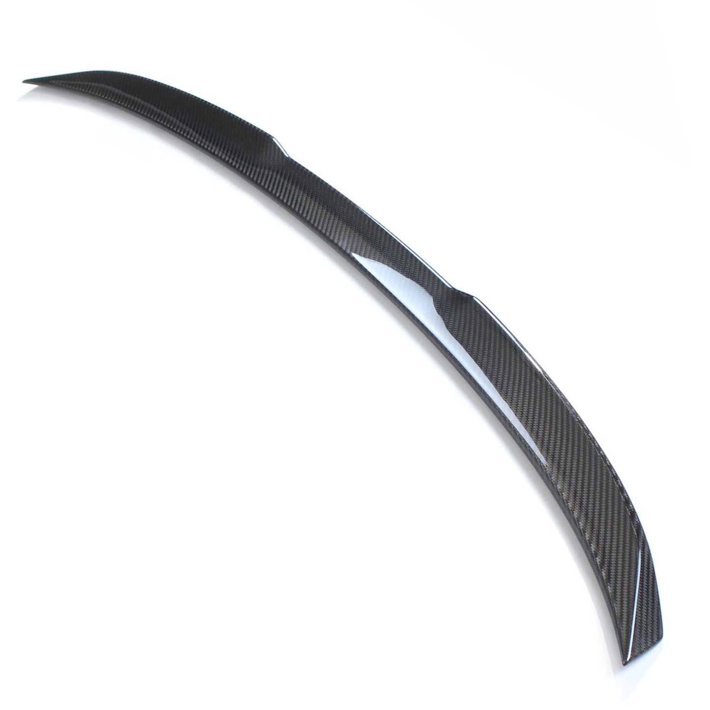 CT Carbon BMW M4 G82 & 4 Series G22 Coupe Carbon Fibre/Carbon Fiber Boot/Trunk Lip Spoiler – M Performance (MP) Style Gloss 2x2 Twill Pre-Preg – Rear Decklid/Tailgate Wing Blade – Fits 2021+ M4, 2018+ 420i 430i M440i