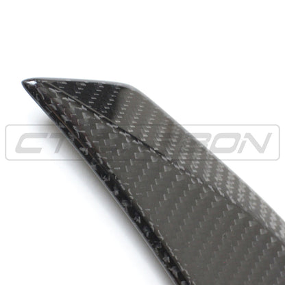 CT Carbon BMW M4 G82 & 4 Series G22 Coupe Carbon Fibre/Carbon Fiber Boot/Trunk Lip Spoiler – M Performance (MP) Style Gloss 2x2 Twill Pre-Preg – Rear Decklid/Tailgate Wing Blade – Fits 2021+ M4, 2018+ 420i 430i M440i