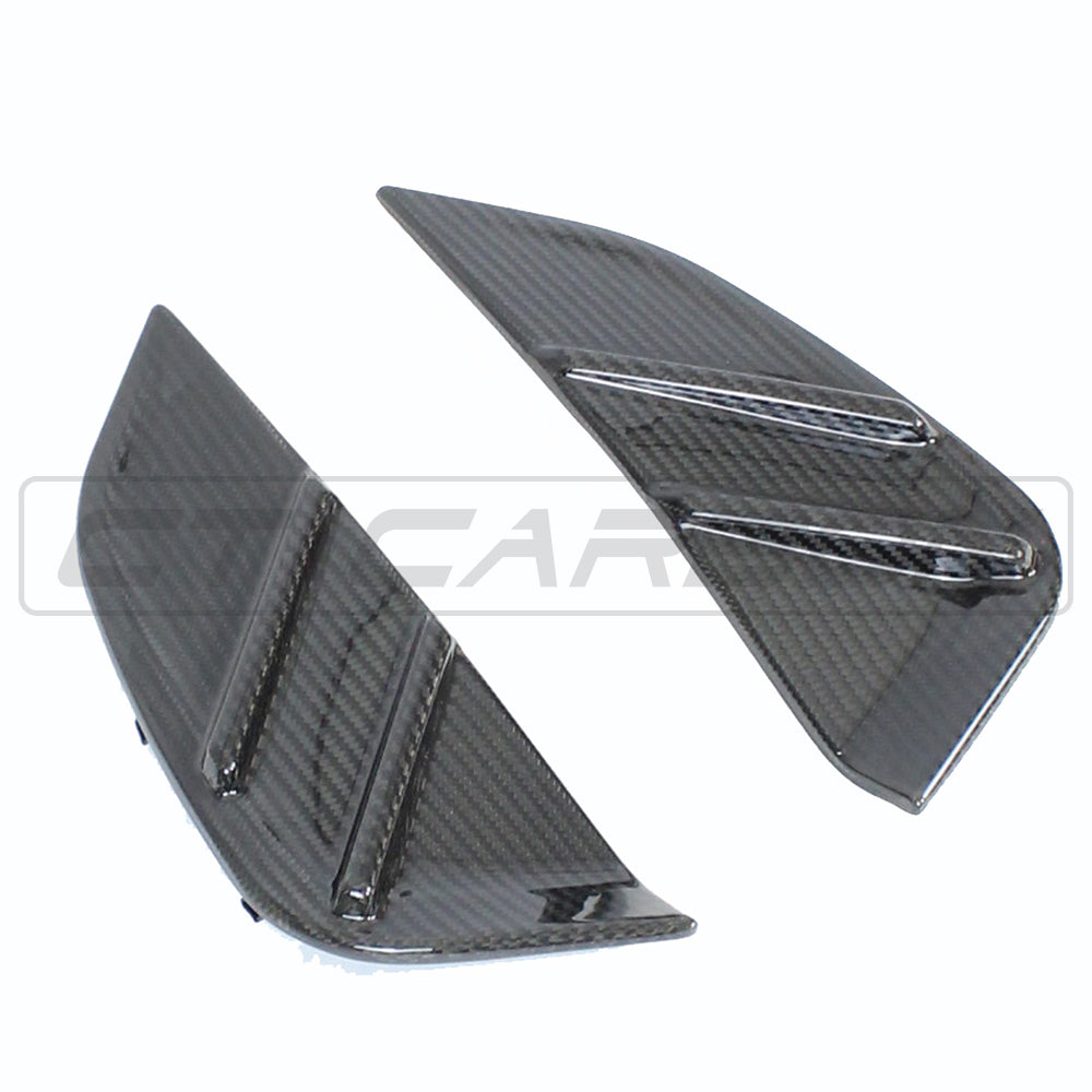 BMW M3 G80 (2021+) Carbon Fibre (Carbon Fiber) Direct Replacement Side Fender Vent Trim – Gloss Wing Vents, Side Gills, Garnish | CT Carbon