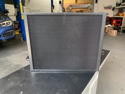 AIRTEC Motorsport B58 Water-to-Air Chargecooler/Intercooler Radiator Upgrade, Triple-Pass 90mm Core, Direct-Fit Front Mount Heat Exchanger - BMW 1/2/3/4 Series F20 F21 F22 F23 F30 F31 F32 F33 F36 (M140i M240i 340i 440i) 2014-2019 - ATRADBMW2