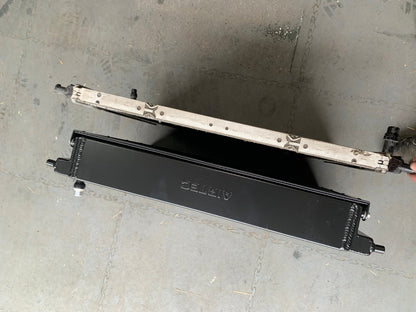 AIRTEC Motorsport B58 Water-to-Air Chargecooler/Intercooler Radiator Upgrade, Triple-Pass 90mm Core, Direct-Fit Front Mount Heat Exchanger - BMW 1/2/3/4 Series F20 F21 F22 F23 F30 F31 F32 F33 F36 (M140i M240i 340i 440i) 2014-2019 - ATRADBMW2