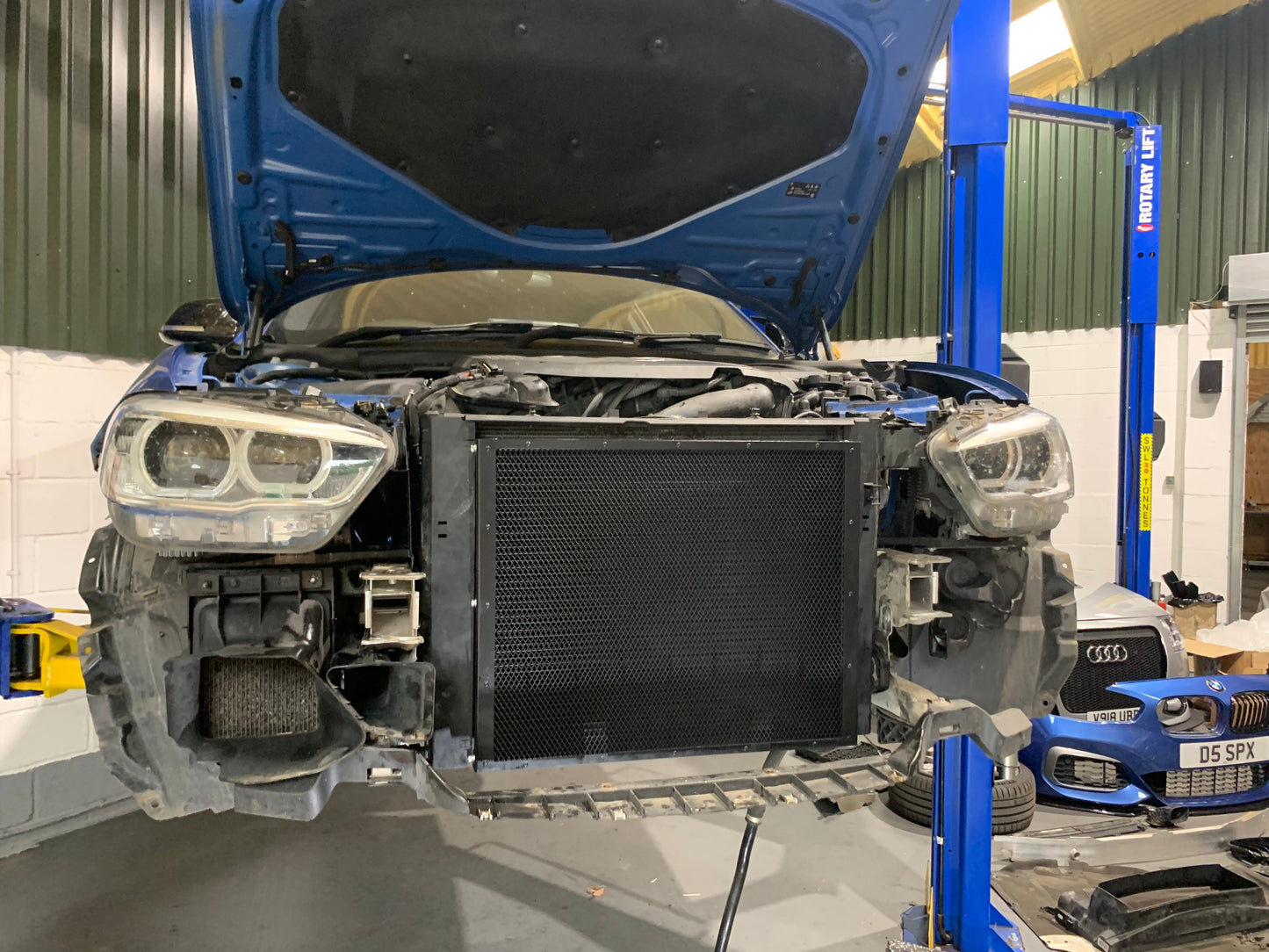 AIRTEC Motorsport B58 Water-to-Air Chargecooler/Intercooler Radiator Upgrade, Triple-Pass 90mm Core, Direct-Fit Front Mount Heat Exchanger - BMW 1/2/3/4 Series F20 F21 F22 F23 F30 F31 F32 F33 F36 (M140i M240i 340i 440i) 2014-2019 - ATRADBMW2