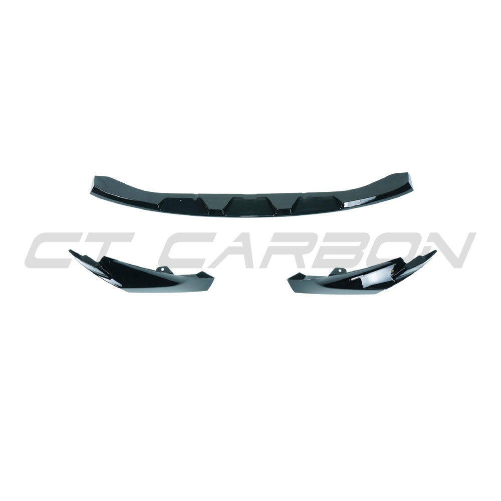 BMW M3 & M4 G80/G81/G82/G83 GLOSS BLACK SPLITTER - MP STYLE