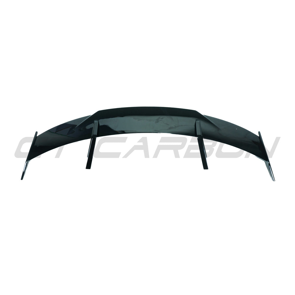BMW M3/M4 G80 G82 Rear Lip Spoiler - Gloss Piano Black ABS, M Performance Style - Boot/Trunk Decklid Tail Spoiler OEM+ Aero Wing - 2021+ Saloon & Coupe | BLAK by CT Carbon