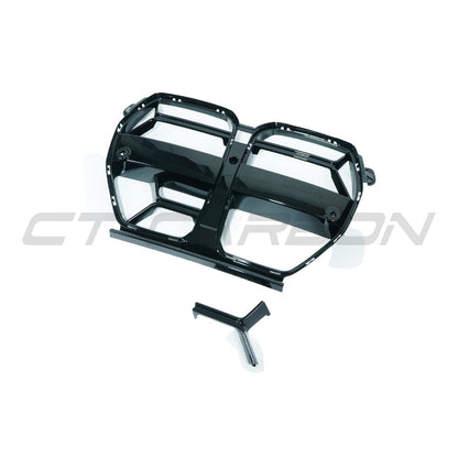 BMW M3 & M4 G80/G81/G82/G83 GLOSS BLACK GRILLE - CSL STYLE
