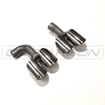 BMW X3 G01 (17-21) GLOSS BLACK DIFFUSER WITH TIPS