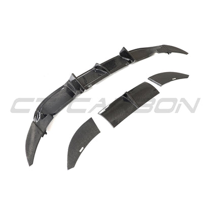 Volkswagen VW Golf R Mk7 2014-2017 Carbon Fibre Rear Diffuser / Valance / Lower Bumper Lip – Fits Golf 7 R & R-Line – Rear Bumper Insert Skirt Splitter Apron – Genuine Carbon – CT Carbon