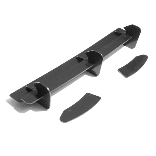 Volkswagen Golf R Mk7.5 (R 7.5) Facelift 2017-2020 Gloss Black Rear Diffuser Extension - ABS Rear Splitter / Rear Bumper Lip / Rear Valance / Rear Apron Add-On Body Kit