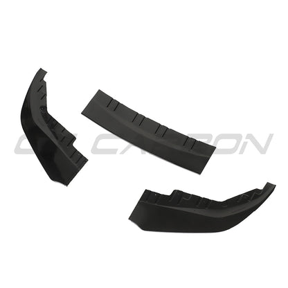 BMW 3 Series G20/G21 Front Lip Spoiler Splitter V2 - High Gloss Piano Black Aero Chin Spoiler Bumper Lip for Saloon & Touring Estate (2018-2021), Front Lower Valance/Body Kit Lip/Bumper Extension OEM+