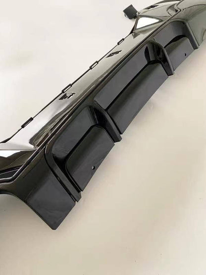 BMW 1 Series F20 F21 Rear Diffuser, Pre-LCI M Sport, Twin Exit (Side-by-Side), 20112015, Fits 116d 118d 120d 125d, Direct Replacement Rear Valance