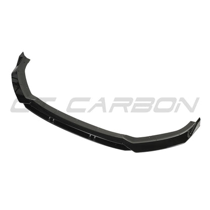 Audi A3 S-Line & S3 8V Facelift 2017-2020 Front Lip Spoiler Splitter V3 - Gloss Piano Black ABS Aero Chin Spoiler Front Bumper Lip - Sportback & Saloon - CT Carbon/CT BLAK